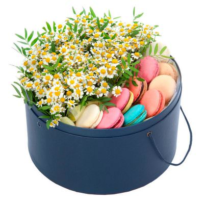 Букет в коробке «Сладкая радость»