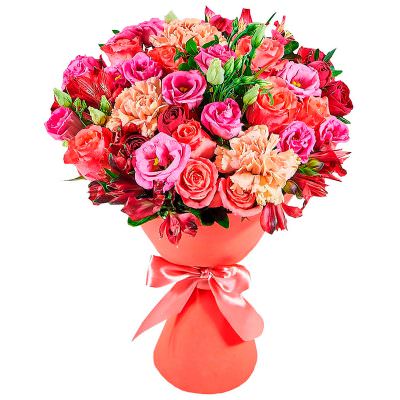 Букет из свежих цветов «Солнечная нежность»