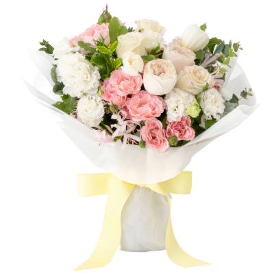 Роскошный букет «Нежный свет»