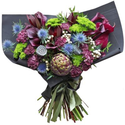 Дизайнерский букет из цветов «Тайна»