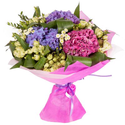 Букет цветов «Волшебный лепесток»